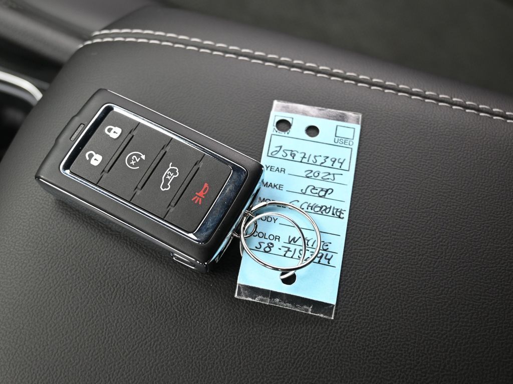 Used 2025 Bright White Clearcoat Jeep Altitude image 17