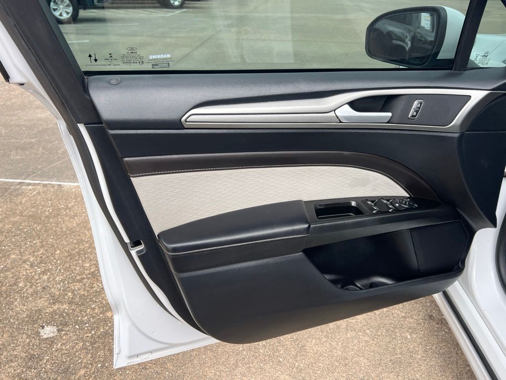 2020 Ford Fusion SE White at DeMontrond Ford
