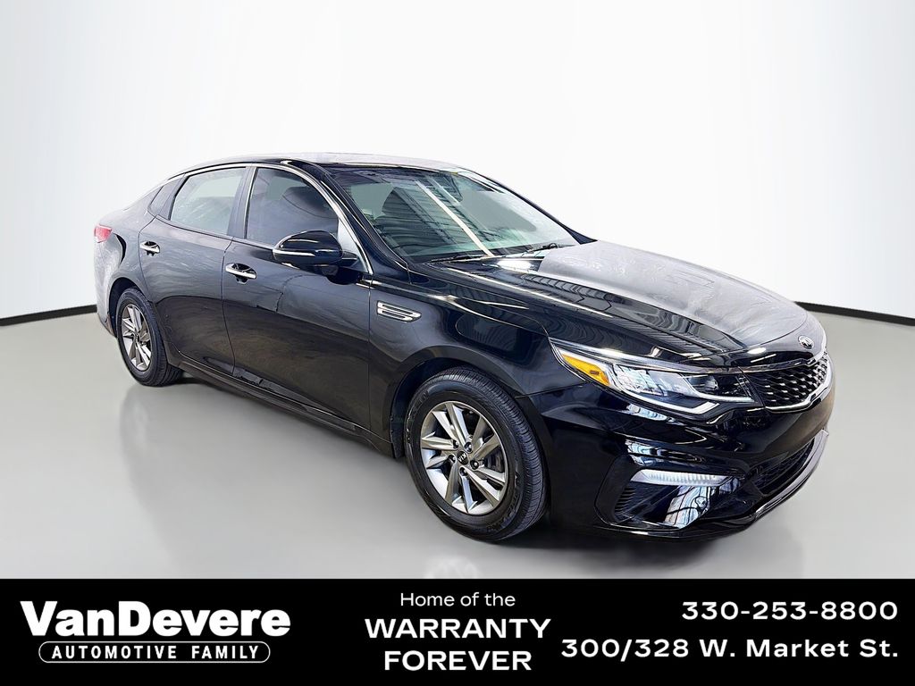 Ebony Black 2020 Kia Optima LX FWD Sedan Front-Wheel Drive 6-Speed Automatic