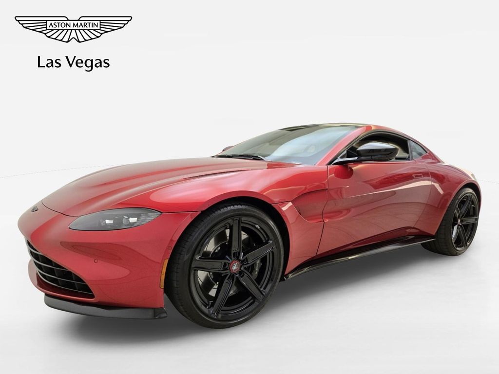 Hyper Red 2023 Aston Martin Vantage Coupe Rear-Wheel Drive 8-Speed Automatic