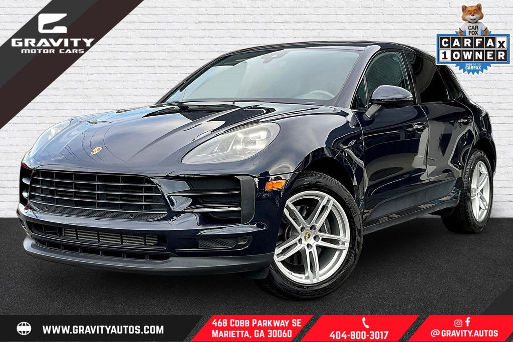 Night Blue Metallic 2020 Porsche Macan SUV / Crossover All-Wheel Drive 7-Speed Automatic