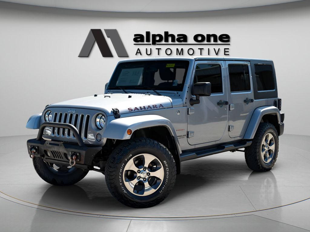 Billet Silver Metallic Clearcoat 2016 Jeep Wrangler SUV / Crossover Four-Wheel Drive 6-Speed Manual