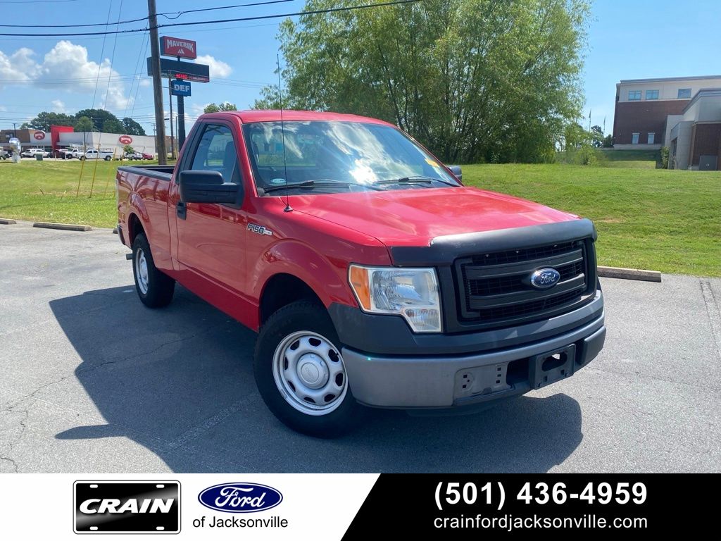 Vermillion Red 2013 Ford F-150 Pickup Truck 4X2 6-Speed Automatic