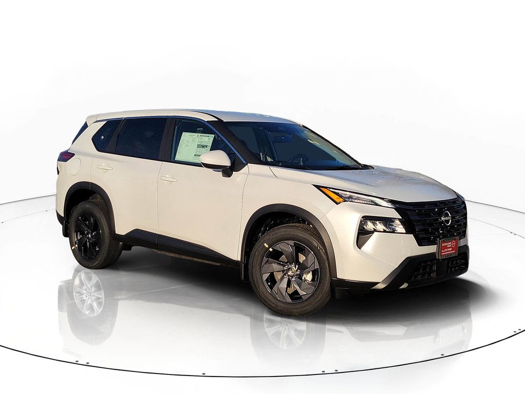 Everest White Pearl Tricoat 2026 Nissan Rogue SV AWD SUV / Crossover All-Wheel Drive Continuously Variable Transmission