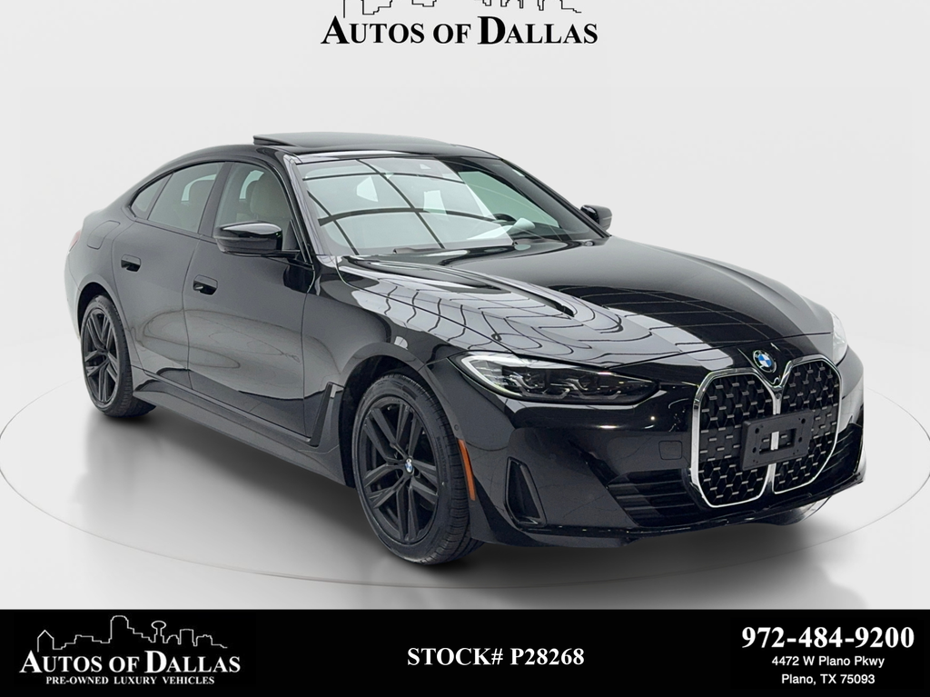 Jet Black 2023 BMW 4 Series Coupe Rear-Wheel Drive 8-Speed Automatic