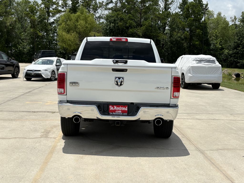 2016 Ram 1500 Laramie Longhorn White at DeMontrond Ford