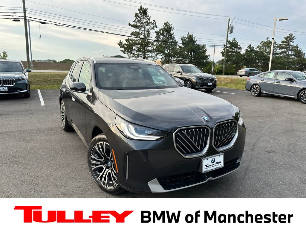 Gray (Dark Graphite Metallic) 2025 BMW X3 SUV / Crossover All-Wheel Drive 8-Speed Automatic