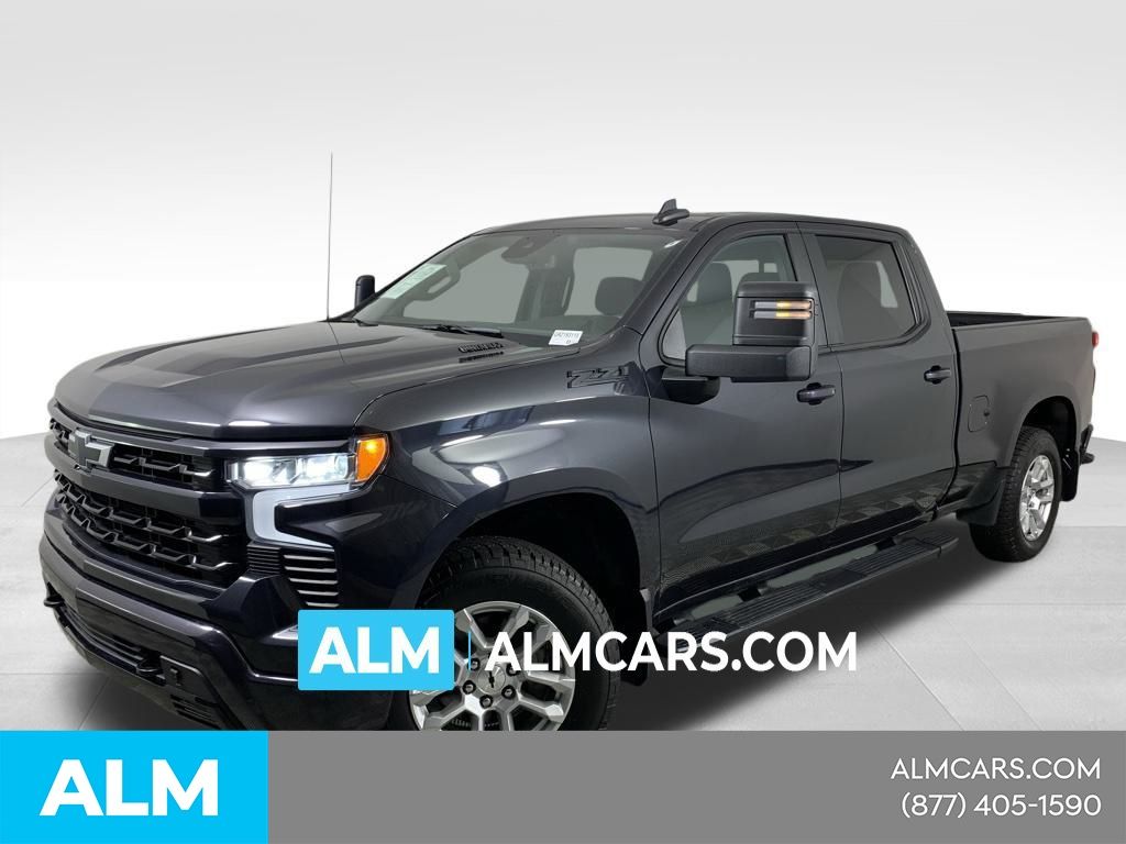 Ash 2024 Chevrolet Silverado 1500 RST Crew Cab 4WD Pickup Truck Four-Wheel Drive Automatic