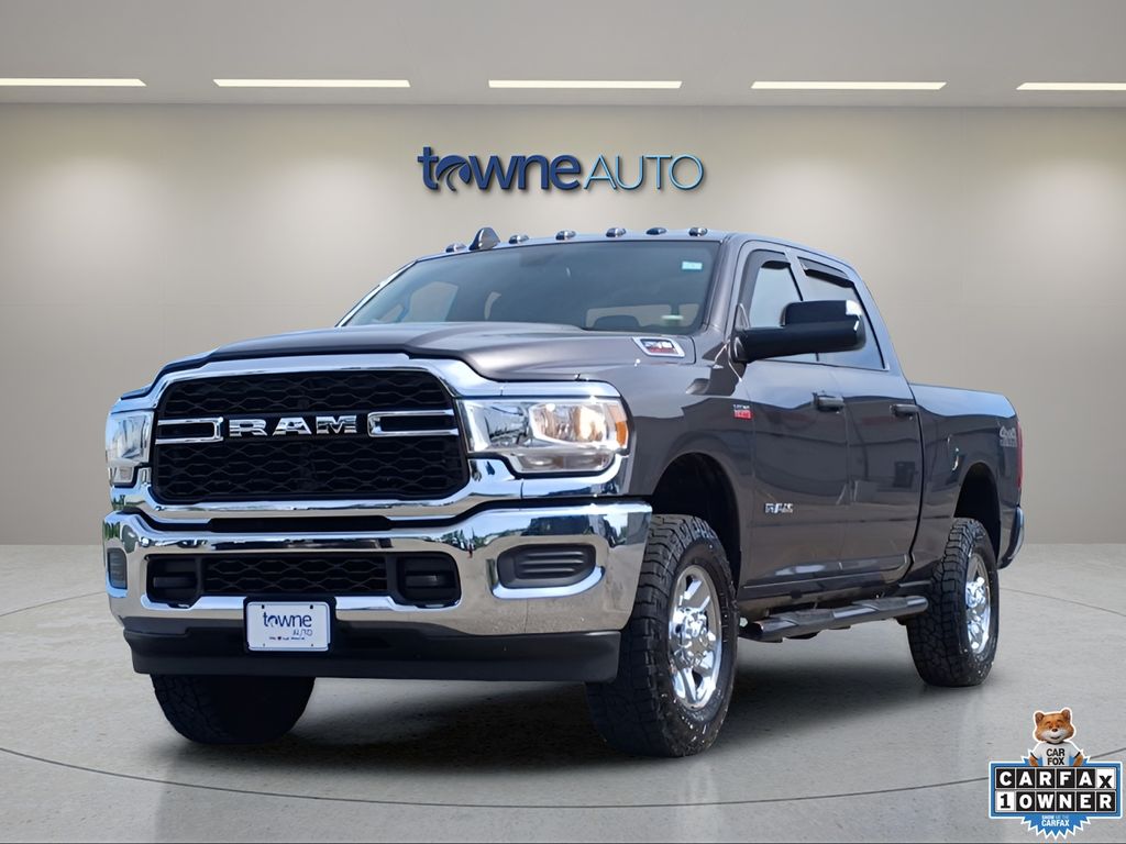 Gray (Granite Crystal Metallic Clearcoat) 2022 RAM 2500 Tradesman Crew Cab 4WD Pickup Truck Four-Wheel Drive 8-Speed Automatic