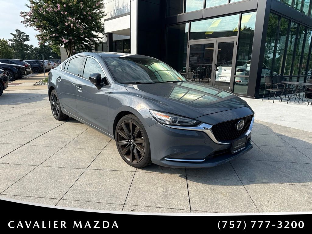Polymetal Gray 2021 Mazda MAZDA6 Sedan Front-Wheel Drive Automatic