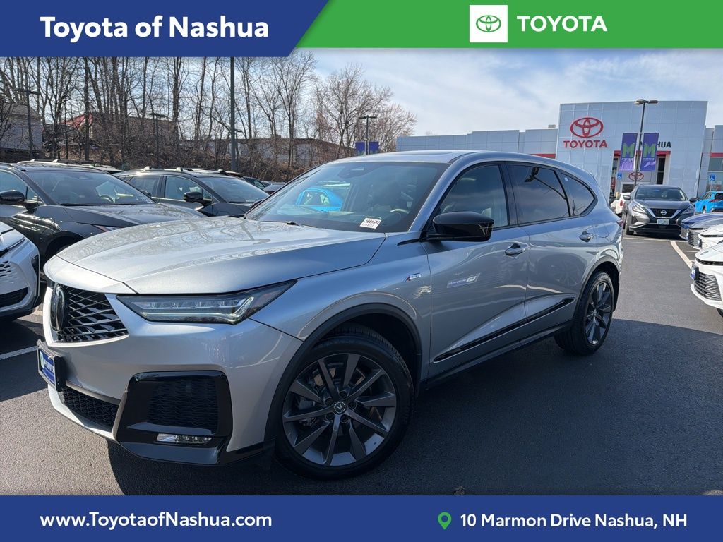 Lunar Silver Metallic 2025 Acura MDX SUV / Crossover All-Wheel Drive Automatic
