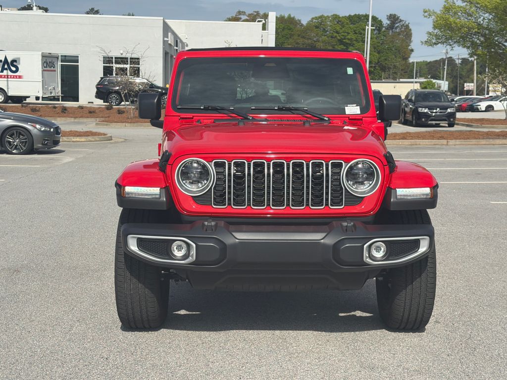 Used 2025 Red Jeep Sahara 4xe image 2