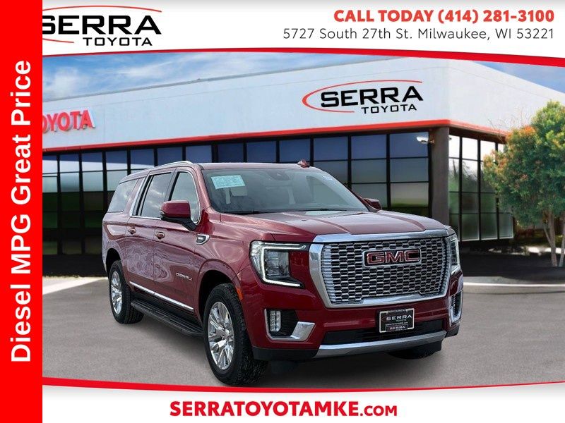 Volcanic Red Tintcoat 2023 GMC Yukon XL SUV / Crossover Four-Wheel Drive