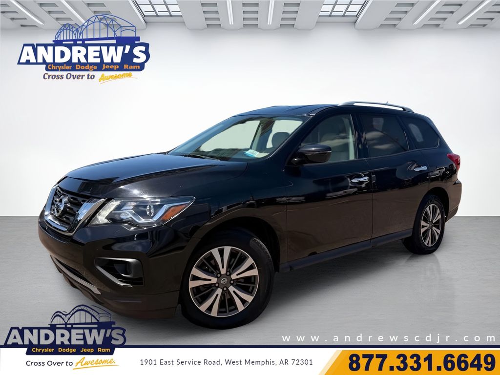 Gray (Magnetic Black Metallic) 2017 Nissan Pathfinder S SUV / Crossover Front-Wheel Drive Continuously Variable Transmission