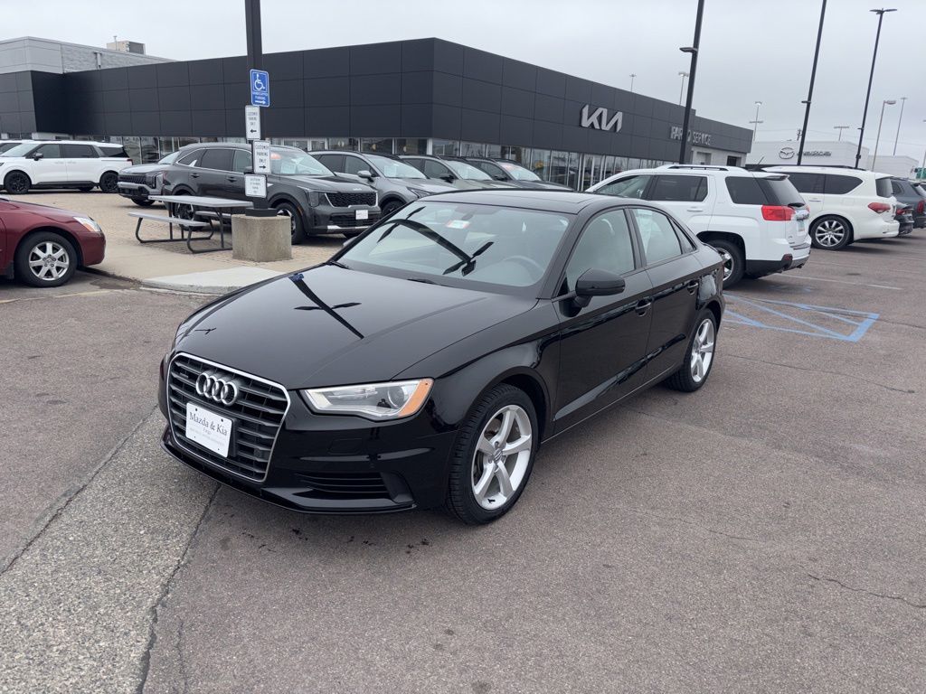 Brilliant Black 2016 Audi A3 2.0T quattro Premium Sedan AWD Sedan All-Wheel Drive 6-Speed Automatic