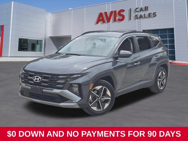 Ecotronic Gray 2025 Hyundai Tucson SUV / Crossover Front-Wheel Drive 8-Speed Automatic