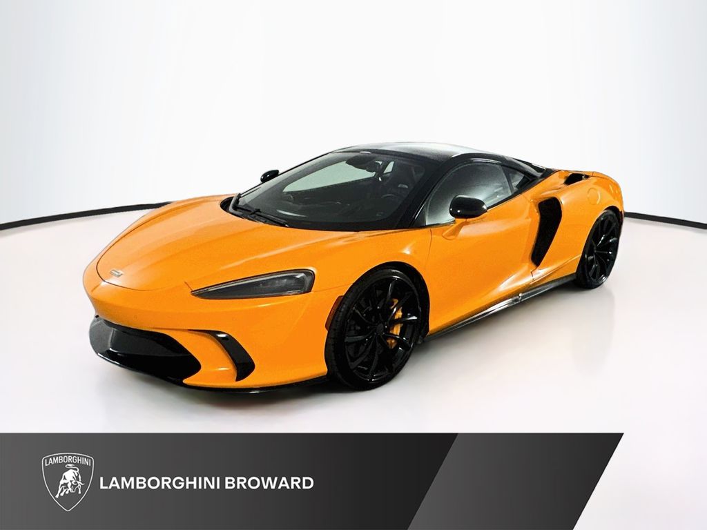 Orange 2025 McLaren GTS Coupe Rear-Wheel Drive 7-Speed Automatic