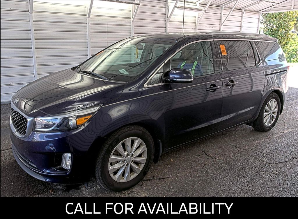 Celestial Blue 2018 Kia Sedona Minivan Front-Wheel Drive 6-Speed Automatic