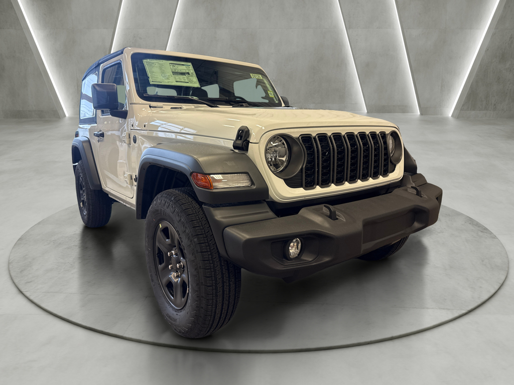 Bright White Clearcoat 2026 Jeep Wrangler SUV / Crossover Four-Wheel Drive 6-Speed Manual