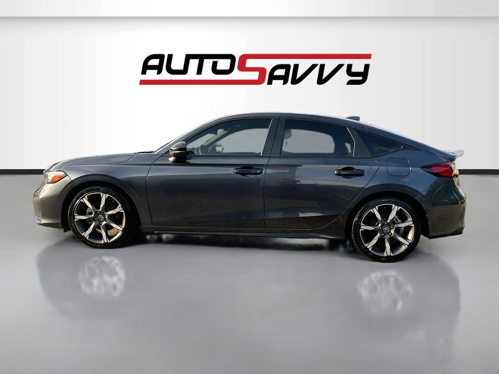 2025 Honda Civic Hybrid Sport Touring Gray at AutoSavvy Houston Southwest