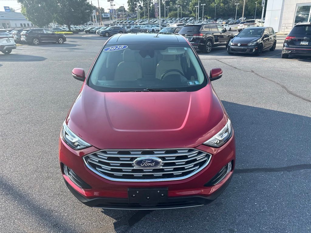 2020 Ford Edge SEL Red at Grove City Ford