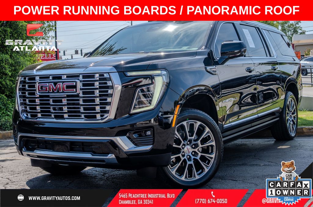 Onyx Black 2026 GMC Yukon XL Denali 4WD SUV / Crossover Four-Wheel Drive