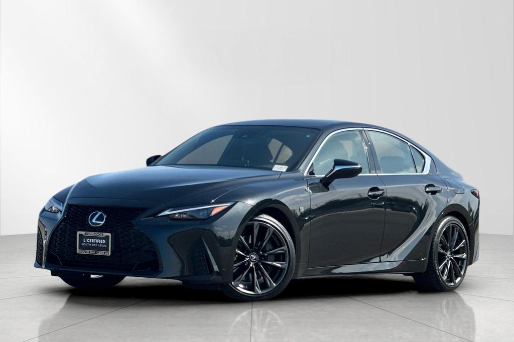 Black (Caviar) 2025 Lexus IS Sedan Rear-Wheel Drive 8-Speed Automatic