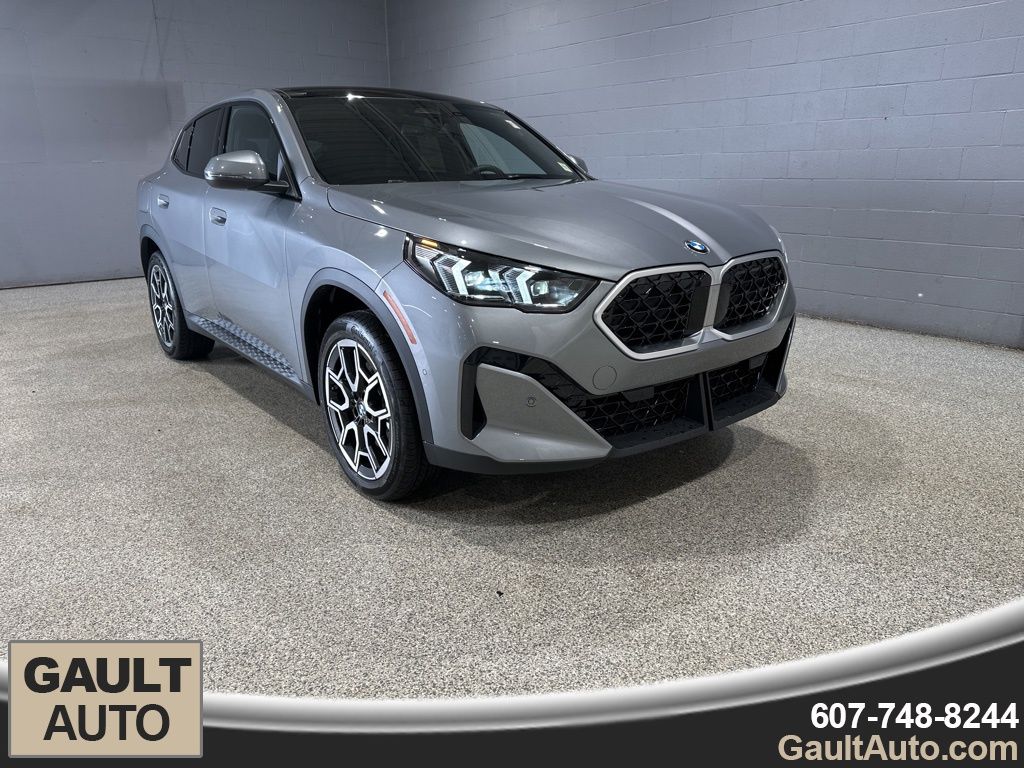 Gray (Skyscraper Grey Metallic) 2026 BMW X2 xDrive28i SUV / Crossover All-Wheel Drive 7-Speed Automatic
