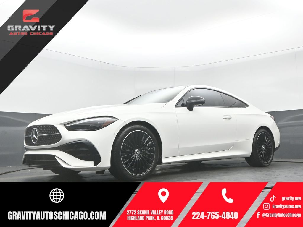 Polar White 2024 Mercedes-Benz CLE Convertible All-Wheel Drive 9-Speed Automatic