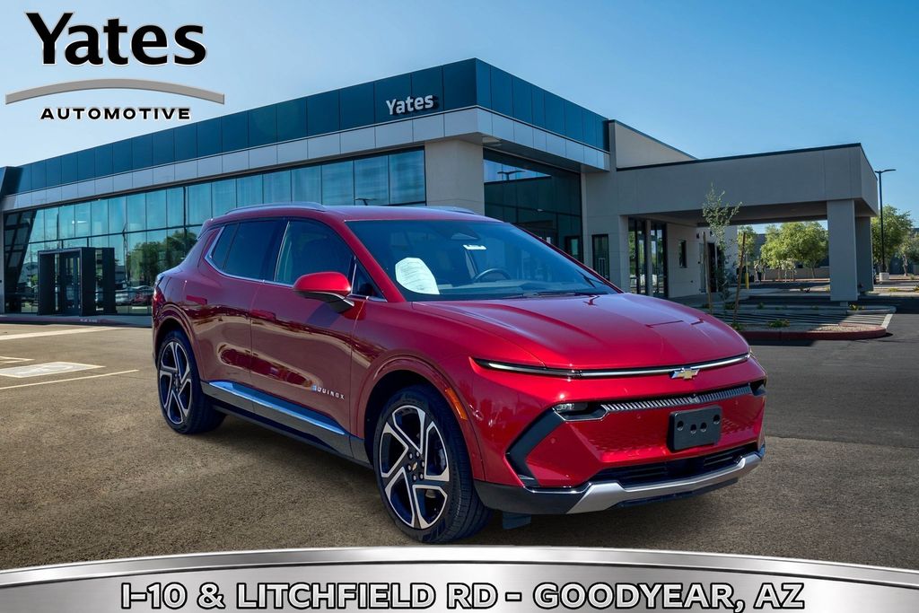Radiant Red Tintcoat 2025 Chevrolet Equinox EV SUV / Crossover Front-Wheel Drive 1-Speed Automatic