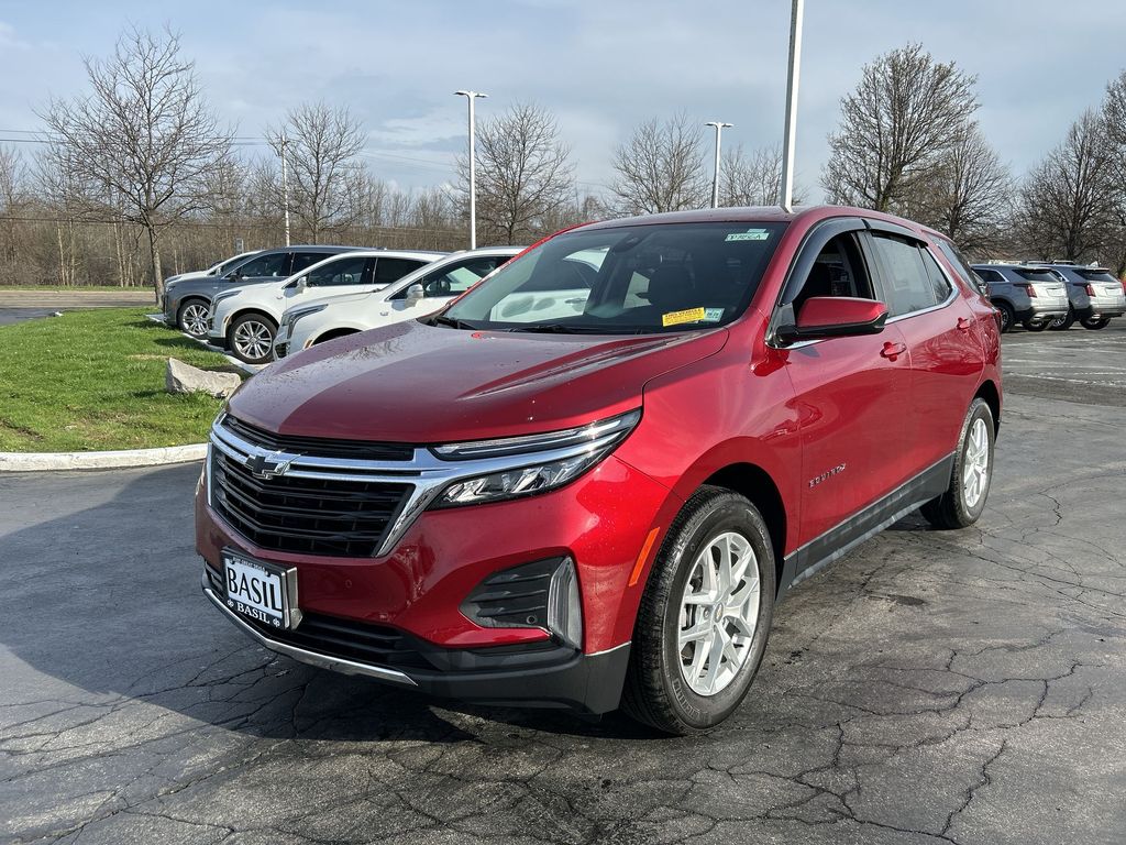Radiant Red Tintcoat 2024 Chevrolet Equinox LT FWD with 1LT SUV / Crossover Front-Wheel Drive 6-Speed Automatic Overdrive