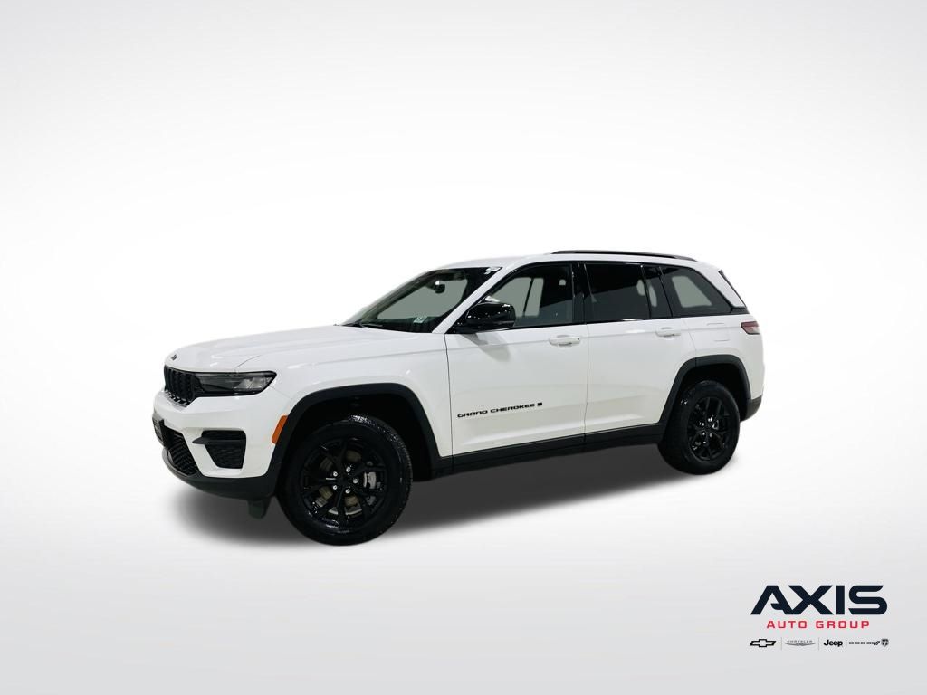 Bright White Clearcoat 2024 Jeep Grand Cherokee SUV / Crossover Four-Wheel Drive 8-Speed Automatic