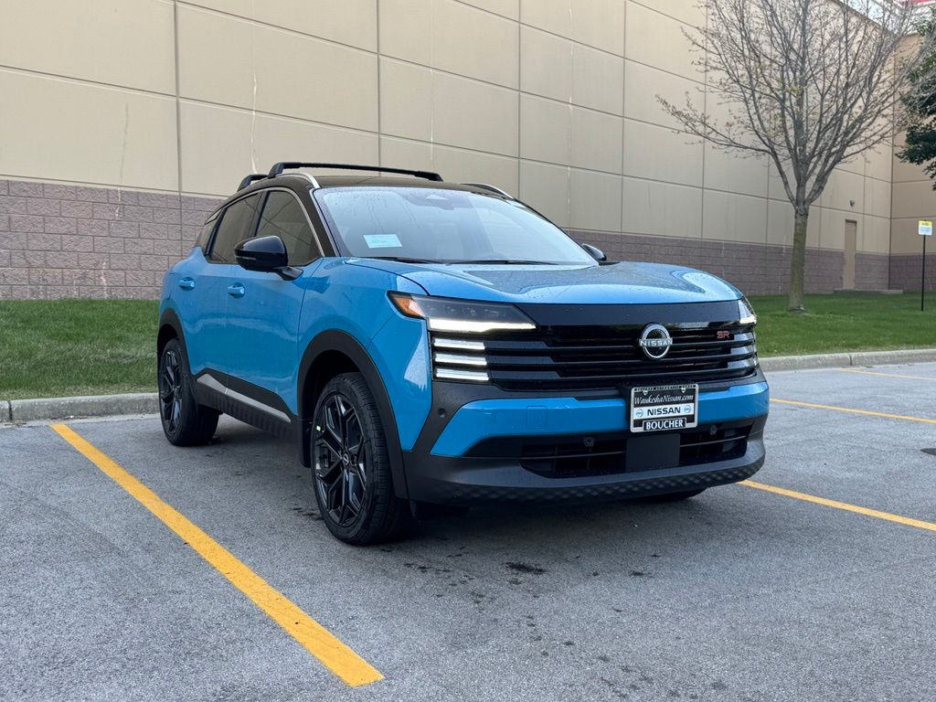 New 2026 Arctic Ice Blue Metallic / Super Black Two-tone Nissan SR image 2