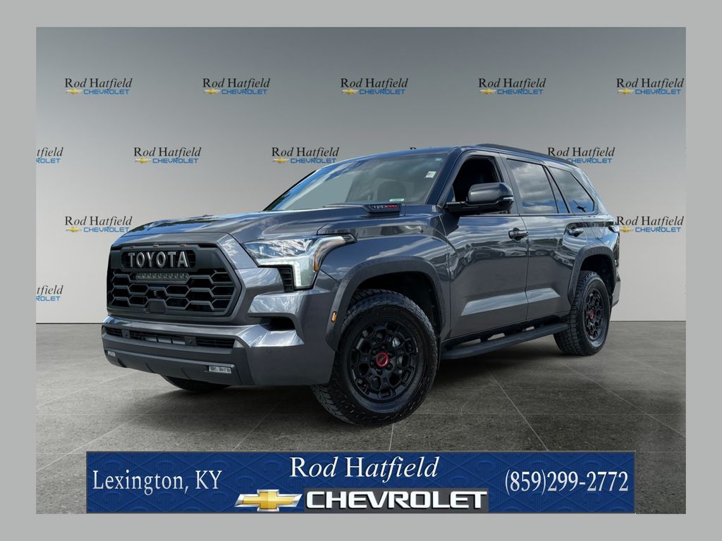 Magnetic Gray Metallic 2024 Toyota Sequoia SUV / Crossover Four-Wheel Drive Automatic