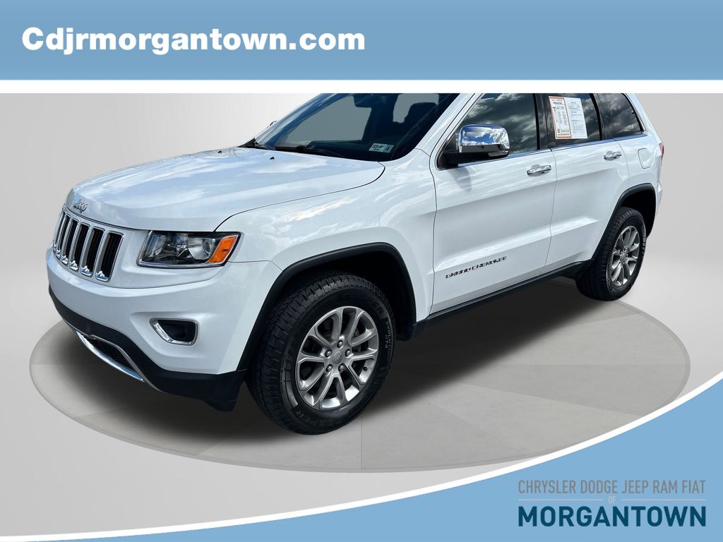 Bright White Clearcoat 2015 Jeep Grand Cherokee Limited 4WD SUV / Crossover Four-Wheel Drive 8-Speed Automatic