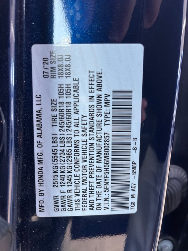 Thumbnail: 2021 Honda Pilot - 10