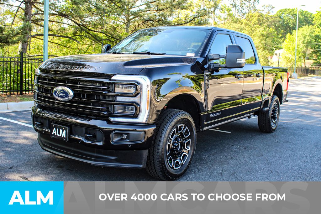 Used 2025 Black Ford Platinum image 3