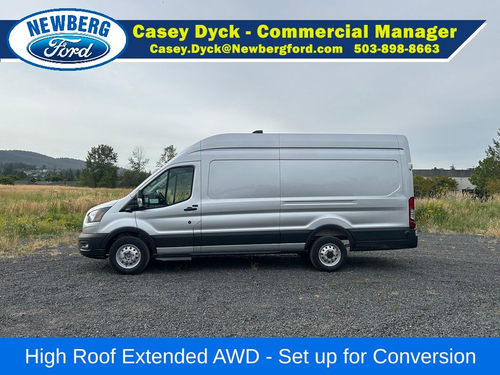 Ingot Silver Metallic 2026 Ford Transit Cargo Van All-Wheel Drive
