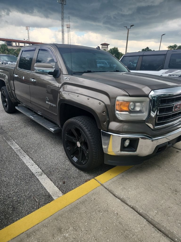Bronze Alloy Metallic 2014 GMC Sierra 1500 Pickup Truck Four-Wheel Drive 6-Speed Automatic Overdrive