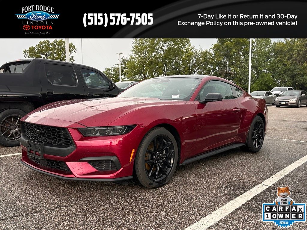 Pink (Molten Magenta Metallic Tri-Coat) 2025 Ford Mustang Coupe Rear-Wheel Drive Automatic