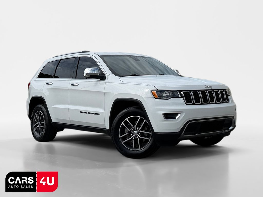 Bright White Clearcoat 2018 Jeep Grand Cherokee Limited SUV / Crossover 4X2 8-Speed Automatic