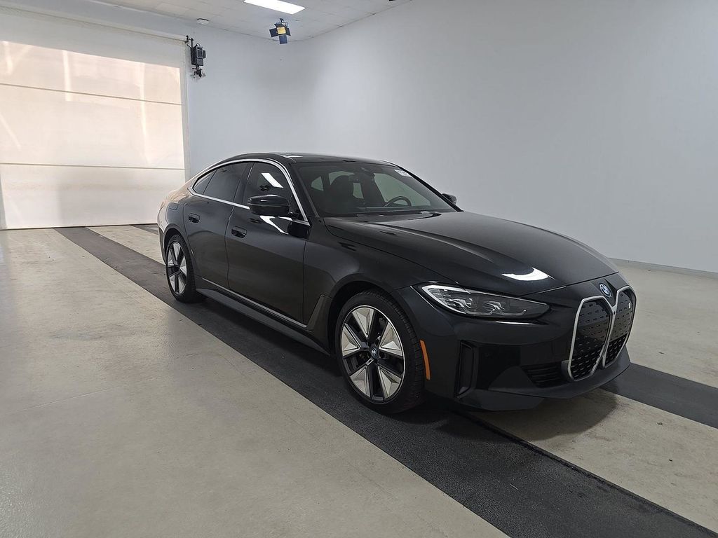 Black Sapphire Metallic 2024 BMW i4 Sedan Rear-Wheel Drive Automatic