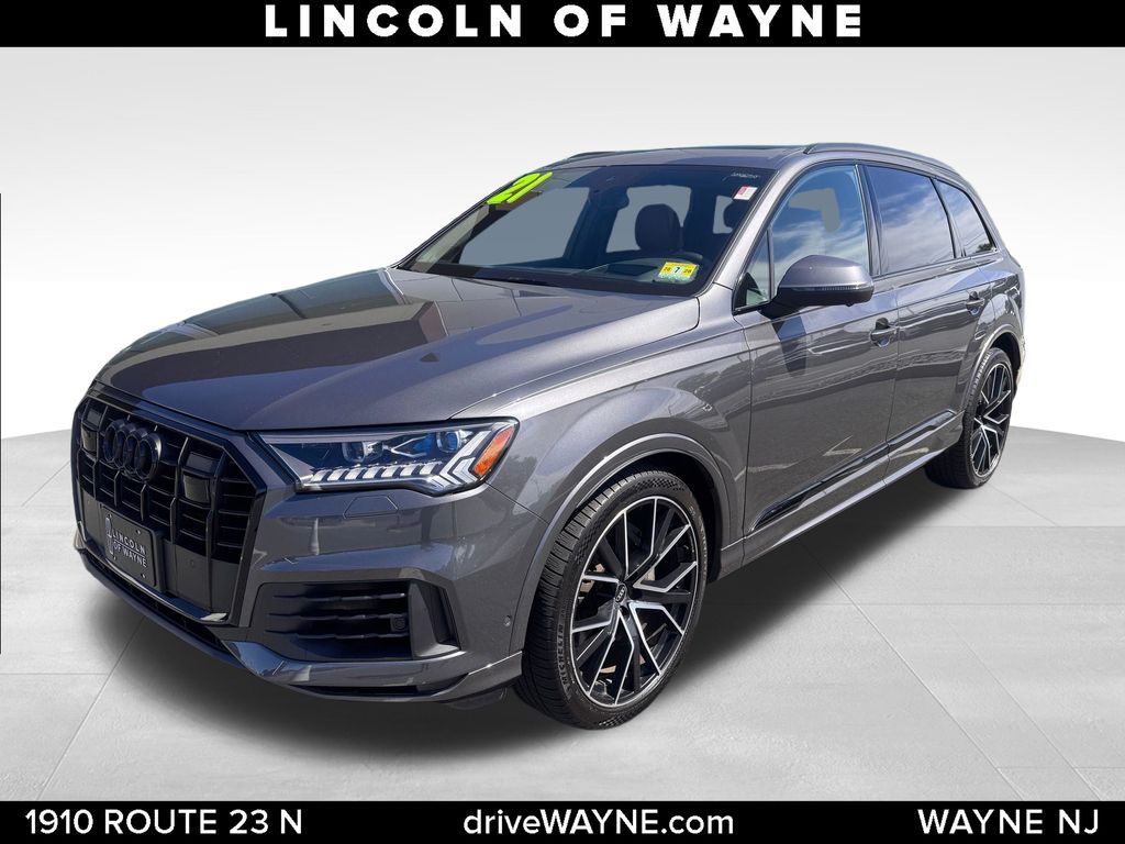 Samurai Gray Metallic 2021 Audi Q7 SUV / Crossover All-Wheel Drive 8-Speed Automatic