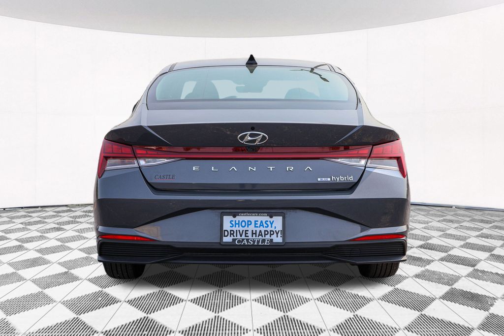 2023 Hyundai Elantra Hybrid Blue 9