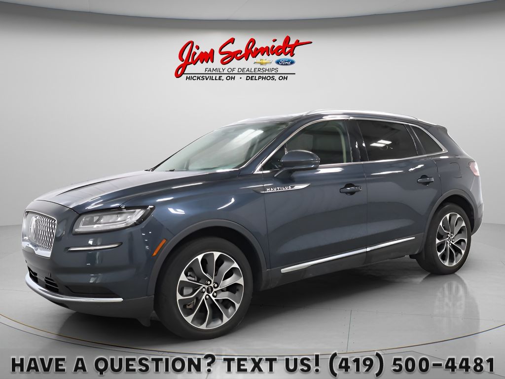Flight Blue Metallic Clearcoat 2023 Lincoln Nautilus SUV / Crossover All-Wheel Drive 8-Speed Automatic