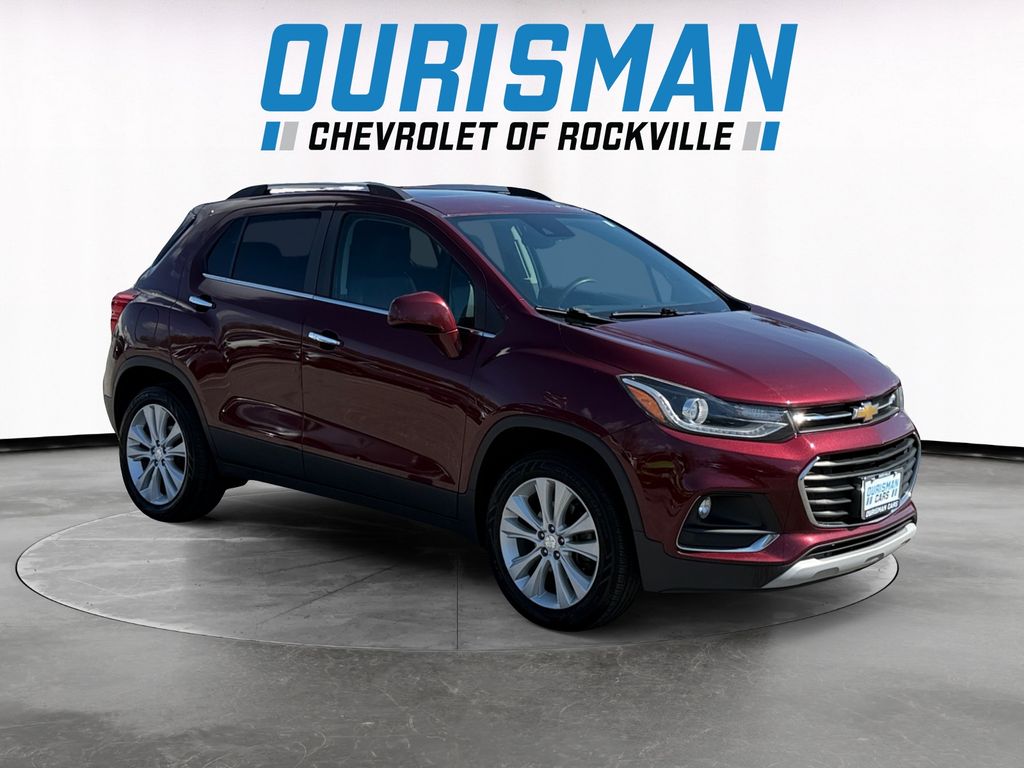 Red (Crimson) 2017 Chevrolet Trax Premier AWD SUV / Crossover All-Wheel Drive 6-Speed Automatic