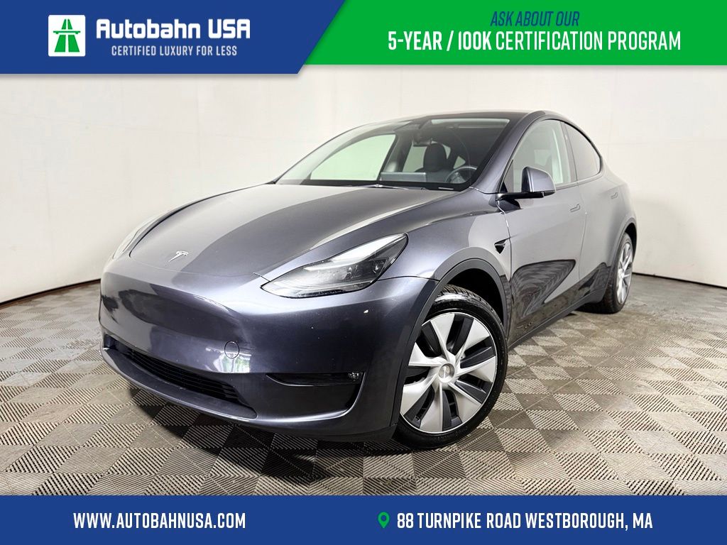 Gray 2023 Tesla Model Y Long Range AWD SUV / Crossover All-Wheel Drive 1-Speed Automatic
