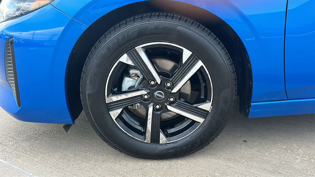2025 Nissan Sentra SV Blue at South Houston Nissan