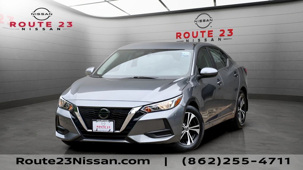 Gray (Gun Metallic) 2023 Nissan Sentra Sedan Front-Wheel Drive Continuously Variable Transmission