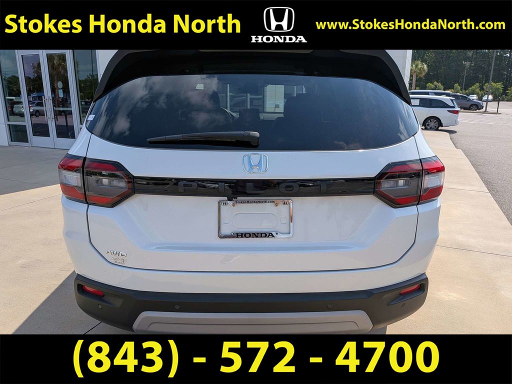 2025 Honda Pilot EX-L White at Stokes Honda North